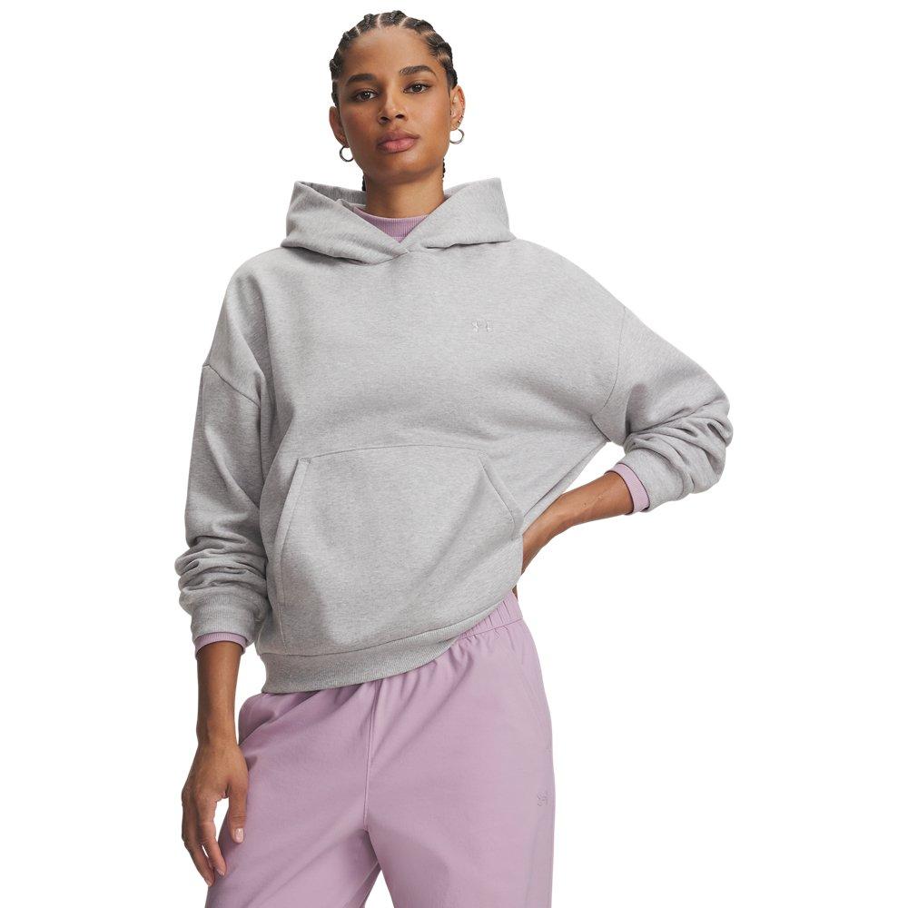 Under Armour Women's Icon Fleece Hoodie - Grey - GREY